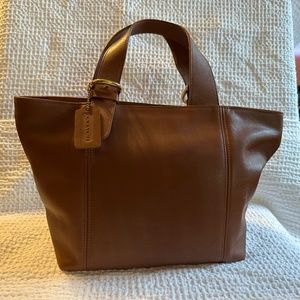 Authentic Coach Vintage Waverly Bag-British Tan, 4133